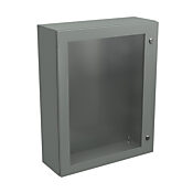 Корпус: 30 x 24 x 8 дюймов, настенное крепление, углеродистая сталь (PN# N412302408WC)