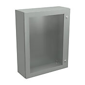 Корпус: 30 x 24 x 8 дюймов, настенное крепление, углеродистая сталь (PN# N412302408WCLG)