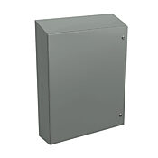 Корпус: 36 x 30 x 8 дюймов, настенное крепление, углеродистая сталь (PN# N412363008CST)