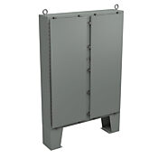 Корпус: 62 x 48 x 10 дюймов, напольное крепление, углеродистая сталь (PN# N4D624810)