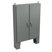 Корпус: 62 x 48 x 10 дюймов, напольное крепление, углеродистая сталь (PN# N4D6248103PT)