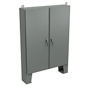 Корпус: 74 x 60 x 12 дюймов, напольное крепление, углеродистая сталь (PN# N4D7460123PT)