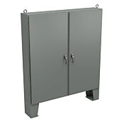 Корпус: 74 x 72 x 12 дюймов, напольное крепление, углеродистая сталь (PN# N4D7472123PT)