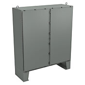 Корпус: 74 x 72 x 24 дюйма, напольное крепление, углеродистая сталь (PN# N4D747224)