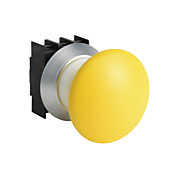 Кнопка 22 мм: без фиксации, желтая, IP67 и IP69K (PN# NDP50GB)