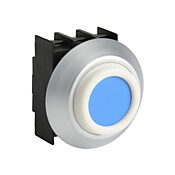 Кнопка 22 мм: без фиксации, синяя, IP67 и IP69K (PN# NDTBL)