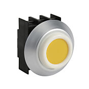 Кнопка 22 мм: без фиксации, желтая, IP67 и IP69K (PN# NDTGB)
