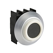 Кнопка 22 мм: без фиксации, черная, IP67 и IP69K (PN# NDTSW)