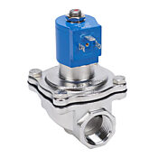 Электромагнитный клапан GC Valves для питьевой воды: 2-ходовой (2-ходовой), корпус из нержавеющей стали 316 (PN# NS201YF16C7FG9)
