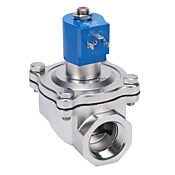 Электромагнитный клапан GC Valves для питьевой воды: 2-ходовой (2-ходовой), корпус из нержавеющей стали 316 (PN# NS201YF16C7GJ2)
