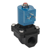 GC Valves Электромагнитный клапан для питьевой воды: 2-портовый (2-ходовой), корпус из нейлона 6 (PN# NS201YF16CPEG5)