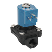 GC Valves Электромагнитный клапан для питьевой воды: 2-портовый (2-ходовой), корпус из нейлона 6 (PN# NS201YF24CPDG4)