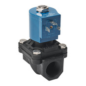 Электромагнитный клапан для питьевой воды GC Valves: 2-портовый (2-ходовой), корпус из нейлона 6 (PN# NS201YF24CPEG5)