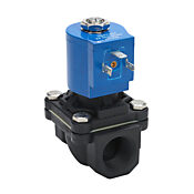 GC Valves Электромагнитный клапан для питьевой воды: 2-портовый (2-ходовой), корпус из нейлона 6 (PN# NS201YF24FPEG5)