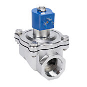Электромагнитный клапан GC Valves для питьевой воды: 2-портовый (2-ходовой), корпус из нержавеющей стали 316 (PN# NS211YF02C7GJ2)