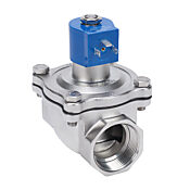 Электромагнитный клапан GC Valves для питьевой воды: 2-ходовой (2-ходовой), корпус из нержавеющей стали 316 (PN# NS211YF02C7HJ2)