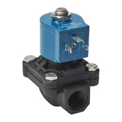 Электромагнитный клапан для питьевой воды GC Valves: 2-портовый (2-ходовой), корпус из нейлона 6 (PN# NS211YF02CPDG4)