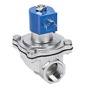 Электромагнитный клапан GC Valves для питьевой воды: 2-портовый (2-ходовой), корпус из нержавеющей стали 316 (PN# NS211YF16C7FG9)