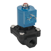 GC Valves Электромагнитный клапан для питьевой воды: 2-портовый (2-ходовой), корпус из нейлона 6 (PN# NS211YF16CPCG4)