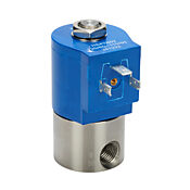 Электромагнитный клапан для питьевой воды GC Valves: 2-портовый (2-ходовой), корпус из нержавеющей стали 303 (PN# NS301YF02C3BD5)