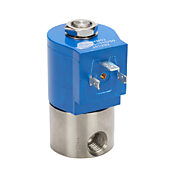 GC Valves Электромагнитный клапан для питьевой воды: 2-портовый (2-ходовой), корпус из нержавеющей стали 303 (PN# NS301YF02C3BE7)
