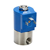 Электромагнитный клапан для питьевой воды GC Valves: 2-портовый (2-ходовой), корпус из нержавеющей стали 303 (PN# NS301YF16C3BE7)