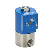 Электромагнитный клапан для питьевой воды GC Valves: 2-портовый (2-ходовой), корпус из нержавеющей стали 303 (PN# NS301YF24C3BE7)