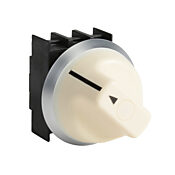 Селекторный переключатель: фиксированный, 22 мм, 2-позиционный, кнопочный (PN# NWS21WS)