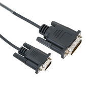 Коммуникационный кабель: 15-контактный штекер D-shell на 15-контактный штекер D-sub HD15, длина кабеля 2 м/6,6 фута (PN# OP-2CBL-1)