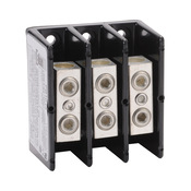 Terminal Block: open, 175A, 3-pole, UL 1059 recognized (PN# PB1013)