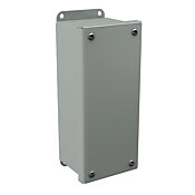 Корпус кнопки: 8 x 3 x 3 дюйма, настенное крепление, углеродистая сталь (PN# PB3BC)