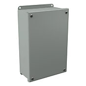 Корпус кнопки: 10 x 6 x 3 дюйма, настенное крепление, углеродистая сталь (PN# PB6BC)