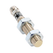 Индуктивный датчик приближения: диаметр 8 мм x корпус 49,9 мм, диапазон 1,5 мм (PN# PBE6-AN-1F)