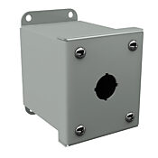 Корпус кнопки: 3 x 3 x 4 дюйма, настенное крепление, углеродистая сталь (PN# PBGX1)