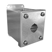 Корпус кнопки: 3 x 3 x 4 дюйма, настенное крепление, нержавеющая сталь 304 (PN# PBGX1SS)