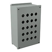 Корпус кнопки: 13 x 8 x 5 дюймов, настенное крепление, углеродистая сталь (PN# PBGX20)