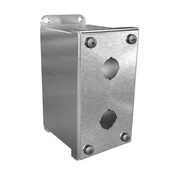 Корпус кнопки: 5 x 3 x 4 дюйма, настенное крепление, нержавеющая сталь 304 (PN# PBGX2SS)