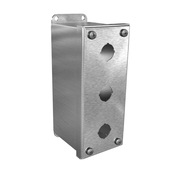 Корпус кнопки: 7 x 3 x 4 дюйма, настенное крепление, нержавеющая сталь 316 (PN# PBGX3SSA)