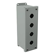 Корпус кнопки: 9 x 3 x 4 дюйма, настенное крепление, углеродистая сталь (PN# PBGX4)