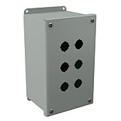 Корпус кнопки: 9 x 5 x 4 дюйма, настенное крепление, углеродистая сталь (PN# PBGX6)
