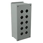 Корпус кнопки: 14 x 6 x 5 дюймов, настенное крепление, углеродистая сталь (PN# PBXD10)