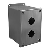 Корпус кнопки: 6 x 4 x 5 дюймов, настенное крепление, нержавеющая сталь 304 (PN# PBXD2SS)