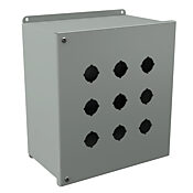 Корпус кнопки: 11 x 10 x 6 дюймов, настенное крепление, углеродистая сталь (PN # PBYX9)