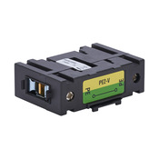 Модуль заземления: 80 А, для корпусов выключателей Merz ML2 на DIN-рейке (PN# PE2-V)