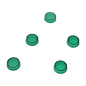 Расширенная линза оператора: запасная, зеленая, 5 шт/уп, для кнопок серии GCX (PN# PL1308PV-5)