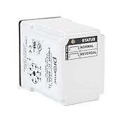 Реле контроля фаз: 3 фазы, 10 А, входное напряжение 190–500 В переменного тока (PN# PMRR-1C-480A-TL)