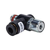 Пневматический резьбовой фитинг: обратный клапан с пилотным управлением (PN# POC14-18N)