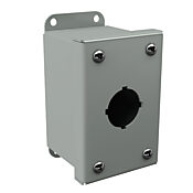 Корпус кнопки: 4 x 3 x 3 дюйма, настенное крепление, углеродистая сталь (PN# PSL1)
