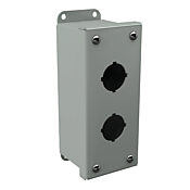 Корпус кнопки: 6 x 3 x 3 дюйма, настенное крепление, углеродистая сталь (PN # PSL2)