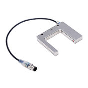 Фотоэлектрический вилочный датчик с U-образной рамой: диапазон 0–50 мм, сквозной луч (PN # PSUFR-0P-5F)